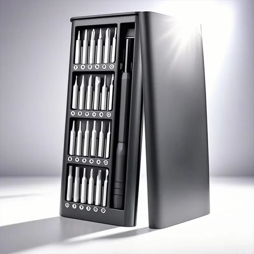 25 in 1 with 24 Piece Magnetic Precision Screwdriver Set Mini Pocket Screwdriver Set, Small Repair Set for Mobile Phone/Pc/Came