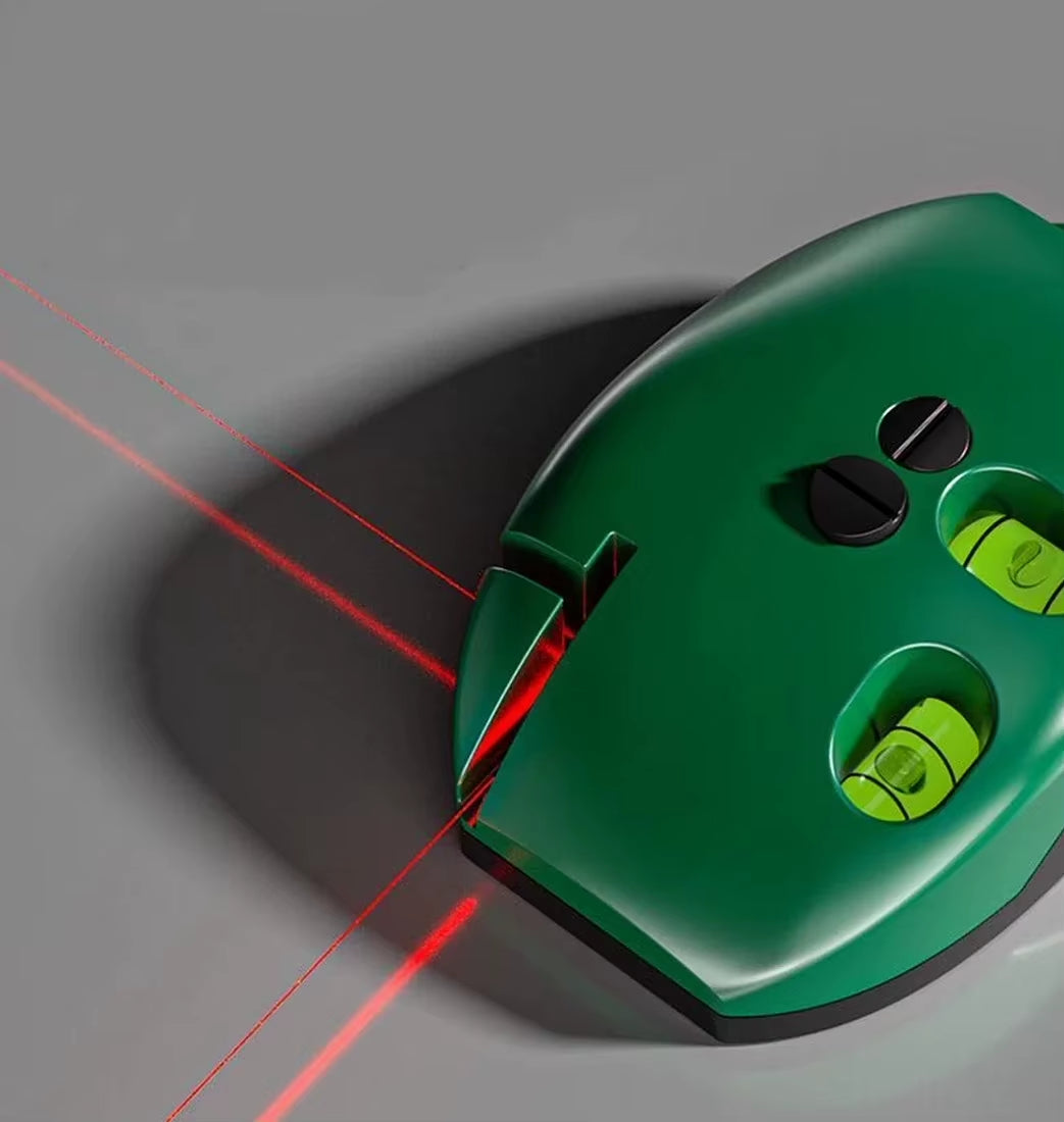 90 Degree Laser Level Electronic Infrared Line Level High Precision Long Distance Wall Level Tool Battery Powered Portable Measu
