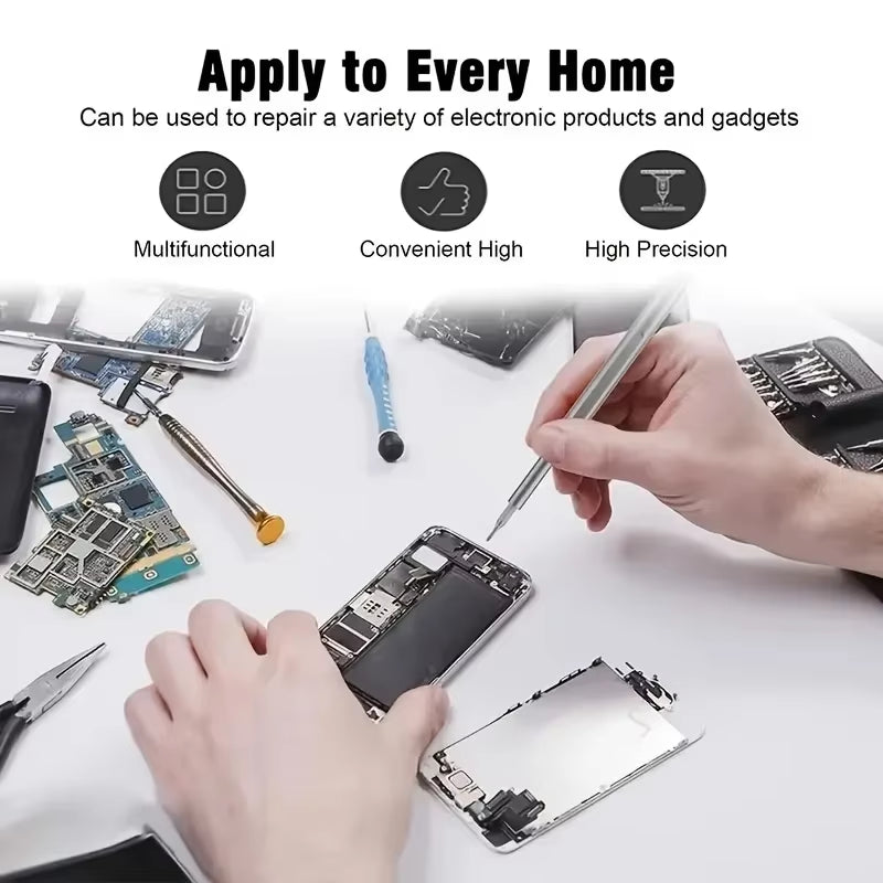 25 in 1 with 24 Piece Magnetic Precision Screwdriver Set Mini Pocket Screwdriver Set, Small Repair Set for Mobile Phone/Pc/Came